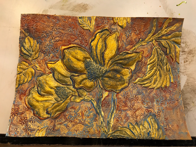 金唐紙ワークショップに参加して