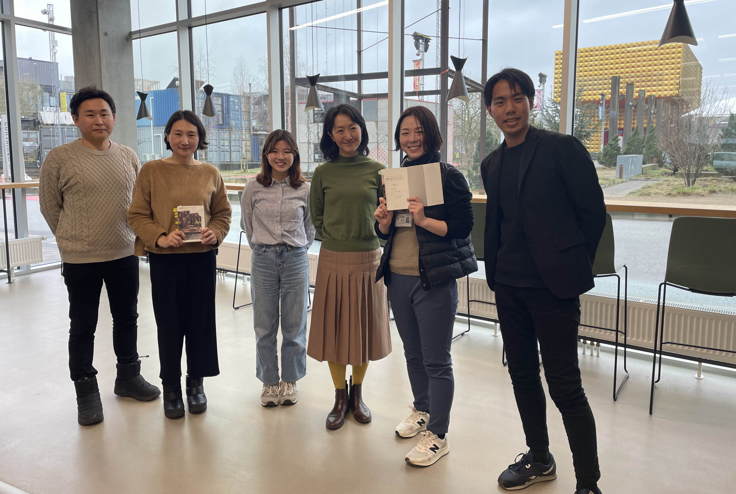 東京都市整備局の方々とロスキレの街づくりを視察