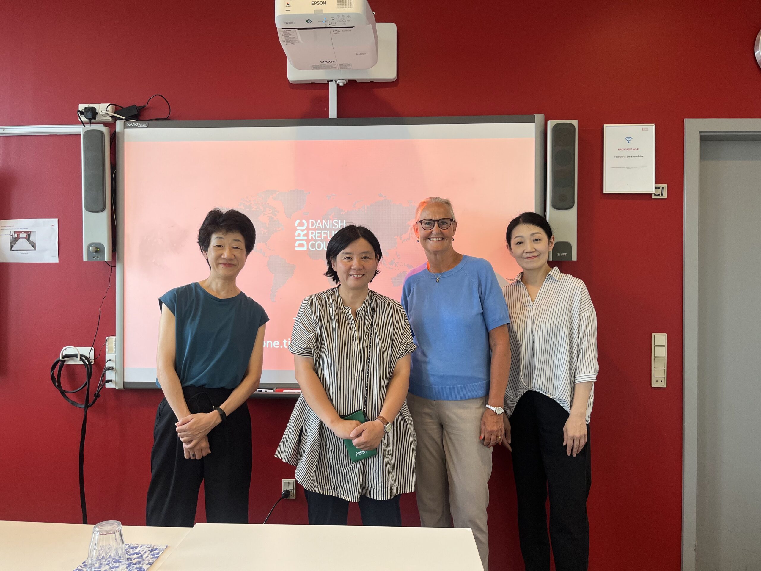 市民グローバル活動ネットワーク (CINGA) のデンマーク訪問をサポート